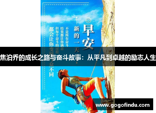 焦泊乔的成长之路与奋斗故事：从平凡到卓越的励志人生